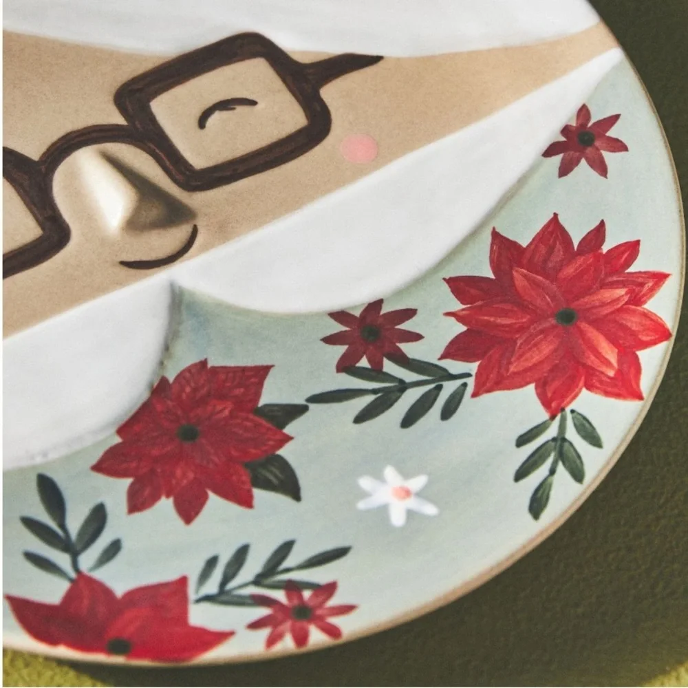 Fotini Tikkou Santa Claus plate